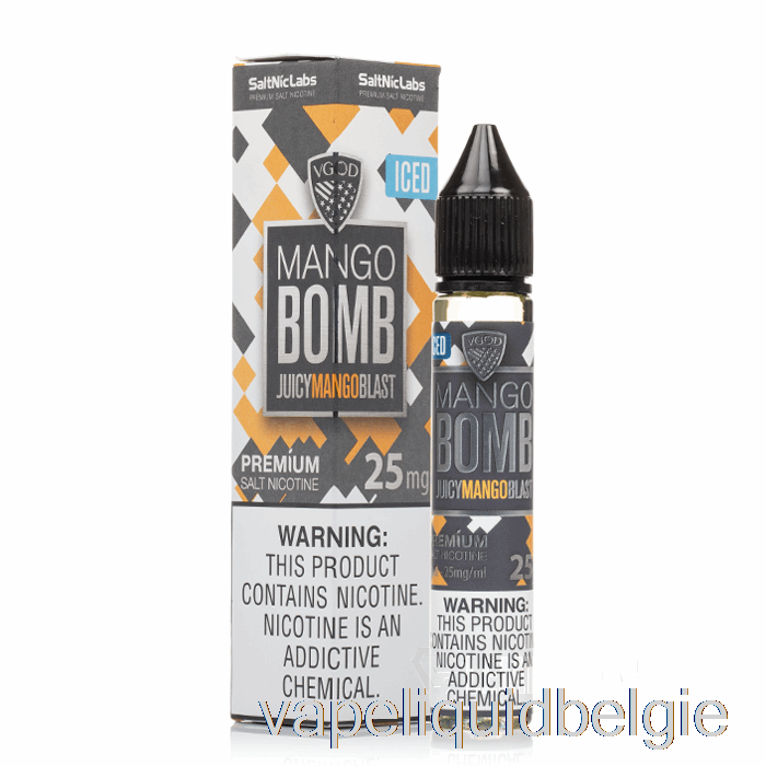 Vape Smaken Ijskoude Mangobom - Vgodzouten - 30ml 50mg